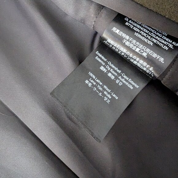 Mackage Elodie wool coat in olive - Picture 7 of 7